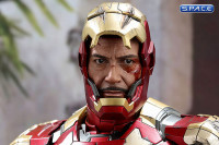 1/4 Scale Iron Man Mark XLII QS008 Deluxe Version (Iron Man 3)