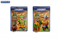 Complete Set of 6: MOTU ReAction Figures Wave 2 (Masters of the Universe)