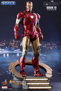 1/6 Scale Iron Man Mark VI Movie Masterpiece MMS378D17 Diecast Series (The Avengers)