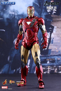 1/6 Scale Iron Man Mark VI Movie Masterpiece MMS378D17 Diecast Series (The Avengers)