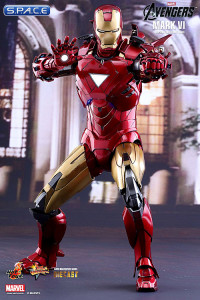 1/6 Scale Iron Man Mark VI Movie Masterpiece MMS378D17 Diecast Series (The Avengers)