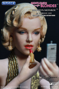 1/6 Scale Marilyn in Gold Dress (Gentlemen Prefer Blondes)