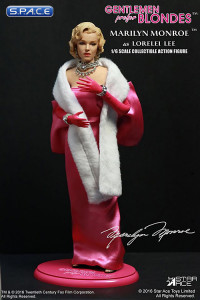 1/6 Scale Marilyn in Pink Dress (Gentlemen Prefer Blondes)