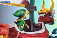 Link on the King of Red Lions Statue (The Legend of Zelda: The Wind Waker)