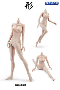 1/6 Scale Female suntan Body large breast Super-Flexible