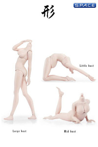 1/6 Scale Female pale Body large breast Super-Flexible