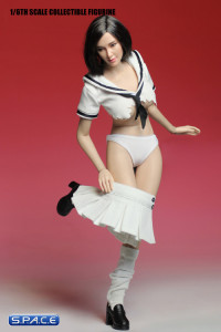 1/6 Scale Used Highshool Outfit white