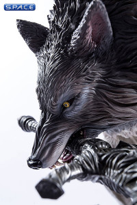 Sif the great grey Wolf Statue (Dark Souls)