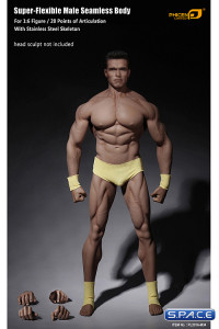 1/6 Scale Seamless Male Body M34 (Super-Flexible)