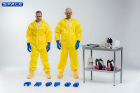 1/6 Scale Heisenberg & Jesse Pinkman in Hazmat Suit Set (Breaking Bad)