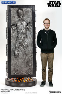 1:1 Han Solo in Carbonite Life-Size Statue - 2nd Edition (Star Wars)