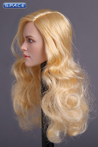 1/6 Scale European / American Female Head Sculpt (blonde hair)