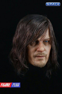 1/6 Scale Daryl with long hair Head Sculpt