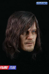 1/6 Scale Daryl with long hair Head Sculpt