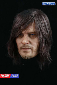 1/6 Scale Daryl with long hair Head Sculpt