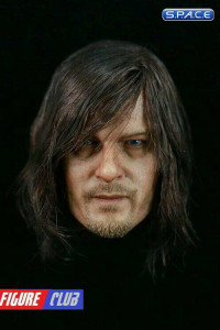 1/6 Scale Daryl with long hair Head Sculpt