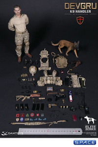 1/6 Scale DEVGRU K9 Handler with Dog (Elite Series)