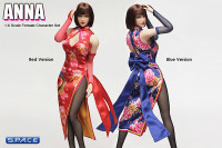 1/6 Scale Female Character Set Anna - Red Version