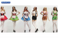 1/6 Scale tan shorts Cosplay Clothing Set