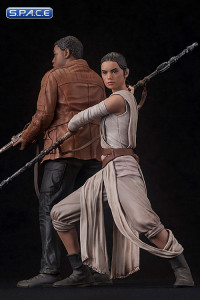 1/10 Scale Rey & Finn ARTFX+ Statues 2-Pack (Star Wars - The Force Awakens)