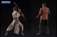 1/10 Scale Rey & Finn ARTFX+ Statues 2-Pack (Star Wars - The Force Awakens)