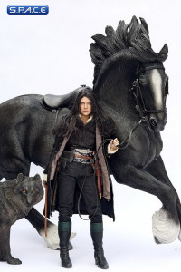 1/6 Scale black Shire Horse