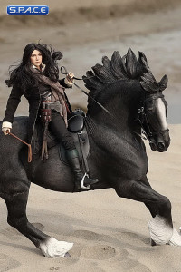 1/6 Scale black Shire Horse