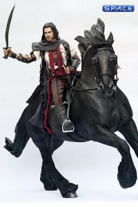 1/6 Scale grey Shire Horse