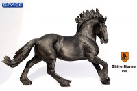 1/6 Scale grey Shire Horse