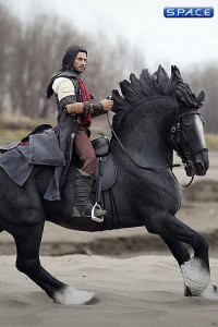 1/6 Scale black Saddle