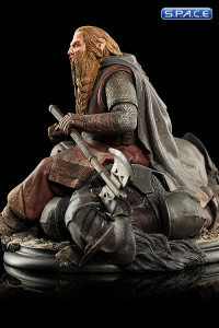 Gimli the Dwarf on Uruk-Hai 43 Mini-Statue (Lord of the Rings)