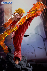 1/4 Scale Ken Dragon Flame Statue (Street Fighter IV)