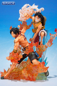 FiguartsZERO Monkey D. Luffy Brothers Bond PVC Statue (One Piece)