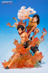 FiguartsZERO Portgas D. Ace Brothers Bond PVC Statue (One Piece)