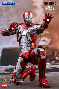 1/6 Scale Iron Man Mark V MMS400D18 Diecast Series (Iron Man 2)