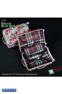 1/6 Scale Flower Travel Trolley draw bar box 3.0