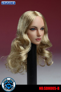 1/6 Scale Female Head Sculpt (blonde long Hair)