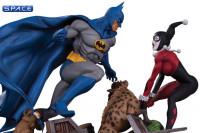 Batman vs. Harley Quinn Battle Statue (DC Comics)