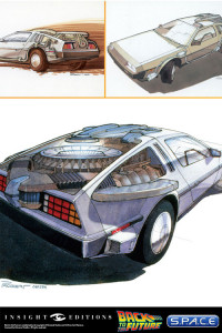 Sculpted Movie Poster and History Book Set (Back to the Future)