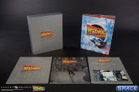 Sculpted Movie Poster and History Book Set (Back to the Future)