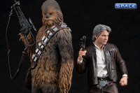 1/10 Scale Han Solo & Chewbacca 2-Pack ARTFX+ (Star Wars: The Force Awakens)