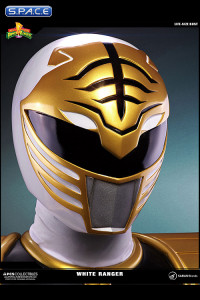 1:1 White Ranger Life-Size Bust (Power Rangers)