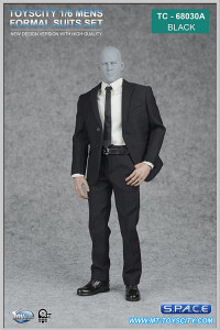 1/6 Scale Mens Suits Set black