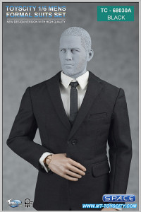 1/6 Scale Mens Suits Set black