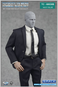 1/6 Scale Mens Suits Set navy blue