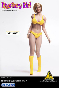 1/6 Scale Mystery Girl Female Character Set Velma yellow