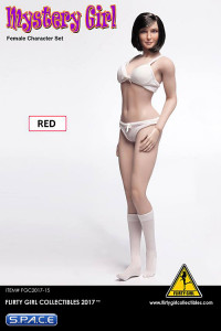 1/6 Scale Mystery Girl Female Character Set Velma red
