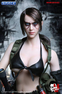 1/6 Scale Sexy Sniper Outfit Set with war paint head
