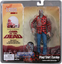 Plaid Shirt Zombie from Dawn of the Dead (Cult Classic Serie 4)