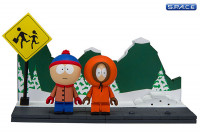 Complete Set of 2: South Park Small Construction Sets Wave 1 (South Park)
